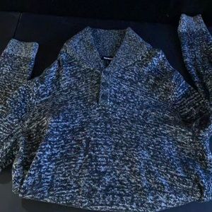 Men’s Express Shawl Neck Sweater Size 2X